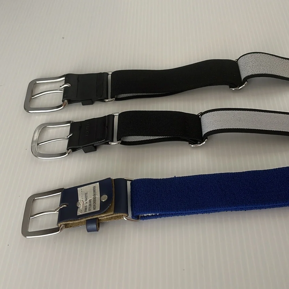 3 Sets of Youth Baseball Elastic Belts